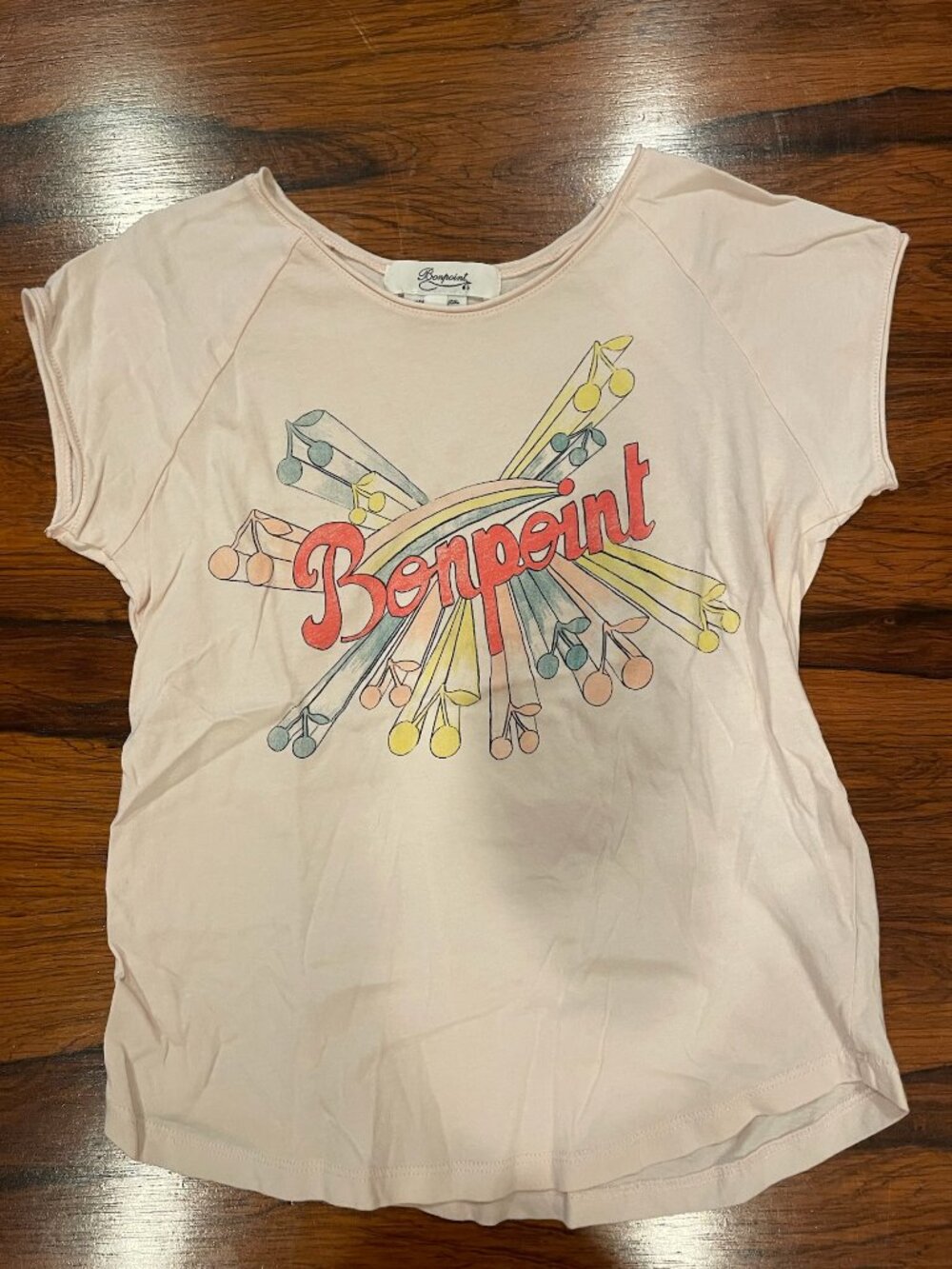 Bonpoint Light Pink T-shirt Girls 8